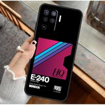 Retro VHS Tape Phone Case For Oppo A74 A94 A54 A15 A18 A38 A58 A78 A98 A40 A60 A80 A16 A76 A96 A57S A17 A77 For OPPO A15