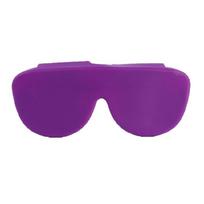 Stylish Glasses Case With Nonslip Texture Lightweight Sunglasses Sleeve Suitable For Various Frame Size violetinė