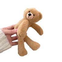 Delicate Plush Bear Hair Clip Fashionable Hair Ornament For Girls Women Headpiece For Parties Daily Styling 1