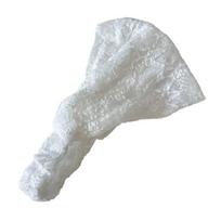 Elegant Lace Headband Soft Stretchy Wide Hairband For Women Daily Wear Travel Essential Photography Headpiece balta