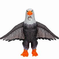 Kūrybiškas erelio kostiumas, kostiumas, poliesterio Helovino kostiumas, pripučiamas erelio kostiumas, scenos pasirodymui Style B