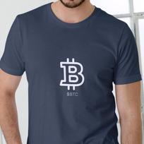 Bitcoin Logo Graphic Tee - 100% Cotton Crypto T-Shirt - Cryptocurrency Gift 3XL