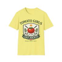 Tomato Girls Golf Society T-Shirt | Tomato Emblem, Golf Crest 3XL