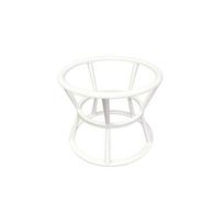 Elevated Pet Bowl Stand - -Spill Dog Food Bowl Holder with Neck balta