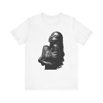 Sade Love Deluxe Fan Art Unisex T-Shirt | Grayscale Print | Multiple Shirt Color Options 4XL