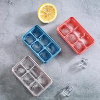 Safe and Easy To Use 6 Cavity Ice Tray with Lid for DIY Ice Making pilka spalva