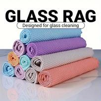 5pcs Set Reusable Kitchen Dish Cloths Absorbent Microfiber Cleaning Cloths Random Color for Dish Cleaning Kitchen Bathroom 5pcs
