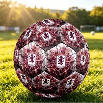 Aston Villa FootballPrinted Size 5 Soccer Ball, Anti Slip Adult Match Football Souvenir for Football Fans Size 5