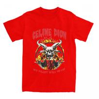 My Heart Will Go On Metal T Shirt Male Celines Dion Merchandise Vintage 100% Cotton O Neck Leisure Tee Shirt Big Size Clothes S