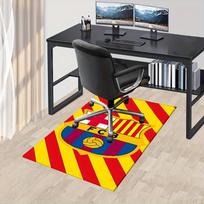 Barselona, Futbolas, Klubo biuro kilimas Minkštas poliesterio įėjimo kilimas Plaunamas Neslystantis skalbiamas mašinoje 60cm by 90cm black