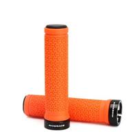 Rubber Bicycle Handlebar Grips 5 Colors Bike Cover Protecting Bike Accessories Bike Handle Grip raudona