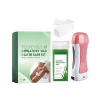 Portable Hair Removal Wax Heater Set - Gentle And Moisturizing - Full Body Hair Removal For Smooth Skin Wax