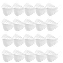 KN95 Adult Protective Face Masks Four Layer Construction Breathable Design 20pcs Disposable Respirators for Daily Use and Outdoor Activities One Size balta
