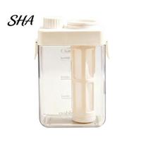 Cold Brew Pitcher Jar Coffee Maker with Filter & Airtight Lid, Clear Plastic Iced Jar, Tea Scales, Gifts for Lovers Portable S balta