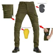Mens Enduro Motocross Pants Nylon Cotton Off-Road Racing Trousers Knee Protection Motorcycle Protective Gear XXS