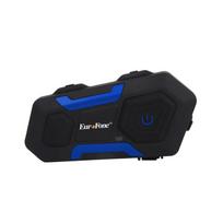 Motorcycle Helmet Wireless Bluetooth Intercom Headset V10 With FM Function for 10 People Group Intercom juoda