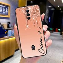 Personalised Glitter Name Phone Case For ZTE Nubia RedMagic 10 9 8 9S 8S 10S 11 Pro Plus 5G 6S 7S 6 7 Pro 11 Air Cover For Red Magic 5G
