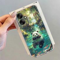 Soft Phone Cover Case for Xiaomi Poco X3 Pro X3 NFC Cartoon Cute Panda Poco X3 Pro