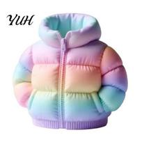 Makeup Brush Organizer Rainbow Down Coat Pen Holder, 3D Printed Puffer Jacket Scissors And Utility Knife Holder Desk Organizer, Creative Storage L