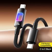 Dual Type C PD 120W USB C to C Fast Charging Cable Data Cord type-C Quick Charging for MacBook iPad iPhone 17 16 Samsung Xiaomi 1m juoda