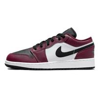 Air Jordan 1 Low SE GS Tamsiai burokėlių spalvos vaikiški sportbačiai Raudoni Roma-žali Balta DM0589-635 38.5 white