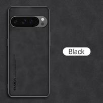 Luxury Sheepskin Leather Case for Google Pixel 9 Pro XL 8 8A 7 7A 6 6A Pro 4G 5G Soft Camera Protect Bumper Silicone Phone Shockproof Protect Cover For Pixel 9 Pro XL juoda
