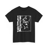 230 Gsm 100% Cotton Nightmare T Shirt Oldschool Japanese Hardcore Crust Punk XXS juoda