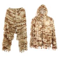 3D Sniper Ghillie Suit Woodland Hunting Cloak Clothing dykuma