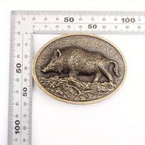1/2Pcs Metal Carving Wild Boar Belt Buckle Fashion Cool Male Logo Pig Accessory Fit 38-40mm Belt Best Man Gift Durable Stylish