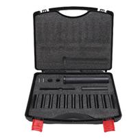 18PCS In Line Dowel Pin Puller Master Set Includes SAE and   Collets Efficient Dowel Pin Puller Tool for Automotive Maintenance