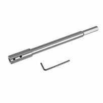 169mm 254mm Drill Bit Extension Rod Extra Long 45# Steel Forstner Bit Extension Hexagonal Shank Wear Resistance