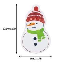 1pc Christmas Dish Sponges Christmas Snowman Scrubbing Sponge For Dish Cleaning Sponges For Pan Pot Bakeware Plate Dish Bowl