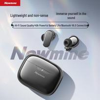 Newsmy LY68 True Wireless Gaming and Sport Earbuds juoda