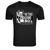 Retro Game 80s Arcade Classics Gamer Graphic T-Shirt XXXXL