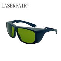 Medical & Aesthetic Laser Hair Removal Safety Glasses 808nm 980nm 1064nm OD7 Lasers Eye Protection safety glasses žalia