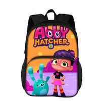 Abby Hatcher Round Front Bag Backpack New Cartoon Print Student Boys and Girls Best Birthday Gift for School