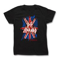 Def Lepp Black Tshirt  cotton  Glam Metal music festival fans gift for him XL