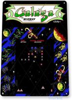 Tinworld Tin Sign Galaga Arcade Shop Game Room Marquee Metal Sign Decor Retro Console A 20x30cm（7.8x11.8inch）