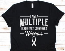 I Am A Multiple Hereditary Exostoses Warrior Shirt, Gift For Multiple Hereditary Exostoses Fighter, Multiple Hereditary Exostoses, HMO 3XL