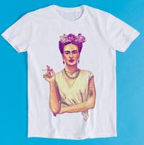 Frida Kahlo Art Meme Cult Music Unisex Men Women Cool Gift Tee T-Shirt K201 2XL