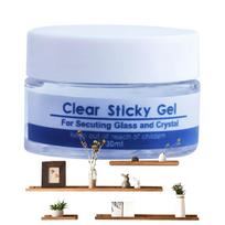 30ml/150ml Clear Museum Gel Putty, Reusable Removable No Residues Adhesive For Vibration Proof Glass Ceramic Collection Home 30ml