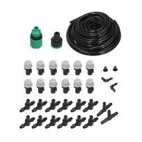 10m Irrigation Set Black and Green Irrigation Kit Durable Garden Tool  Patio Watering 10m / 32.8ft