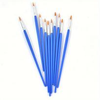 DIY Graffiti Pointed Pens Art Supplies Acrylic Paint Brushes Watercolor Blue Rod Yellow Hair for Artists
