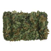 Medžioklės stovyklavietė Džiunglių kamufliažinis tinklas Tinklelis Woodlands Žaliuzės Karinis Camo 3m by 2m kamufliažinė žalia spalva
