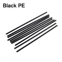 10 vnt. 20 cm suvirinimo strypas Pp/Pvc/Pe Stick plastikinio suvirinimo pistoleto buferio remonto reikmenys PE juoda