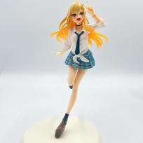18cm My Dress Up Darling MARIN KITAKAWA Uniform Anime Figure Toys 18cm PVC Model Collector Birthday Gift white