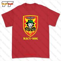 Macv Sog Armijos Padalinio Ženklelis Marškinėliai T-shirt FBHQ S