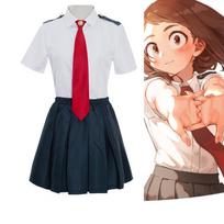 Mano herojaus akademijos cosplay uniforma, Green Valley Yujiu cos mokyklos uniforma cos uniforma S black
