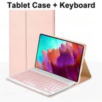 Klaviatūros dėklas, skirtas Lenovo Xiaoxin Pad 2024 11 colių TB-330FU TB-331FC, Nuimama Bluetooth klaviatūra, skirta Lenovo Tab M11 11 colių Funda English keyboard white