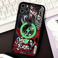 Horor S-scream Dead Phone Case For IPhone 16 15 14 13 12 11 17 Pro Max Plus Magnetic Wireless Cover iPhone 15 plus